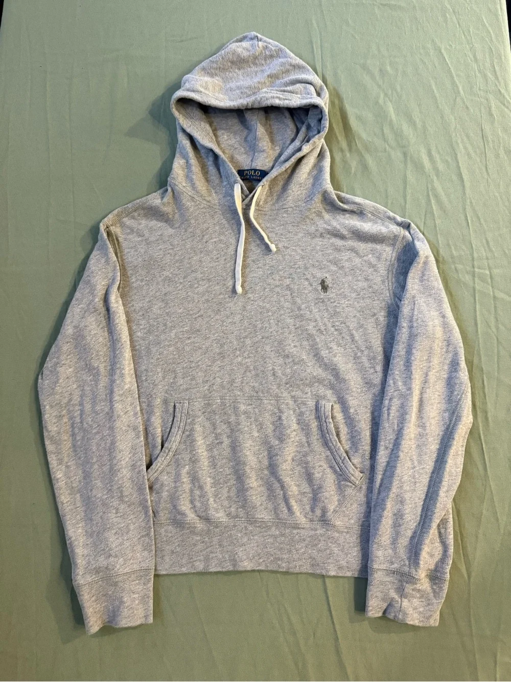 Men's Polo Ralph Lauren Pullover Hoodie Gray M